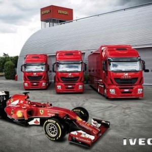 Tre Iveco Stralis Hi-Way per il team più famoso della Formula 1 