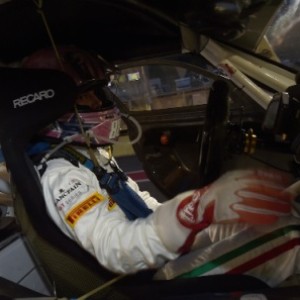 Tanta sfortuna per Michela Cerruti alla 24 Ore di Spa 