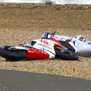 Nagashima operato dopo la caduta di Silverstone