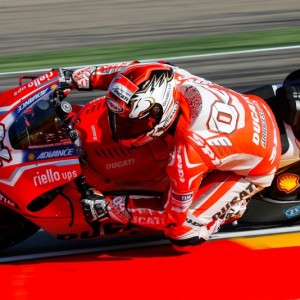 Le Ducati dominano la prima giornata ad Aragón