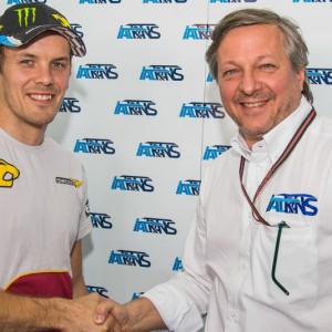 Mika Kallio e Franco Morbidelli con Italtrans nel 2015