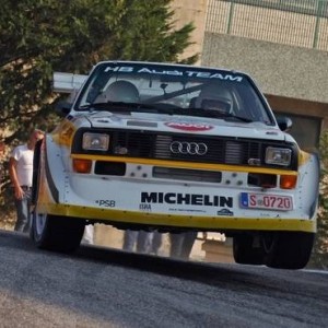 STIG BLOMQVIST, DIDIER AURIOL, MARKKU ALEN, LUIS MOYA A RALLYLEGEND 2014