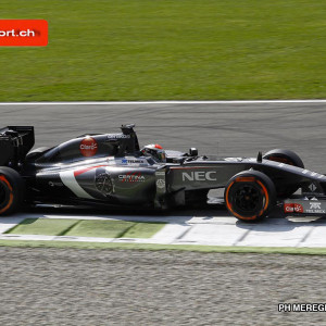 Sauber F1 Italian Grand Prix Race Sunday