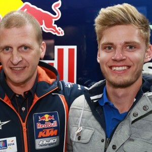  Brad Binder con Red Bull KTM Ajo nel 2015