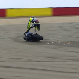 Rossi: 'sto bene, peccato per la gara'