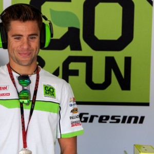 Alvaro Bautista con Aprilia in MotoGP™