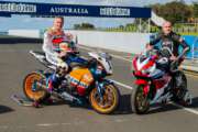  Doohan e Beattie in pista a Phillip Island…con i passeggeri