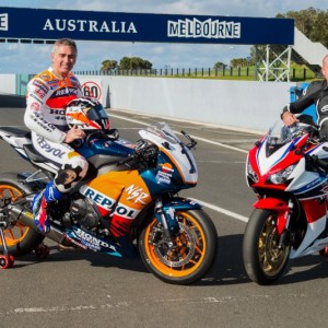  Doohan e Beattie in pista a Phillip Island…con i passeggeri