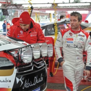 Sébastien Loeb avec la DS3 WRC au Rallye du Var !