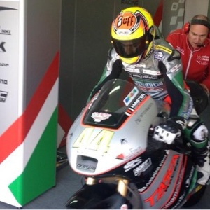 Al termine del primo giorno di prove Roby è 31° alle prese con qualche problema di velocità di percorrenza nelle curve strette.