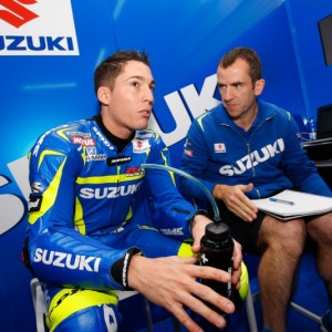 Primo giorno in Suzuki per Espargaro e Viñales