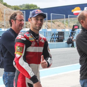 Folger, sei giri per il miglior tempo a Jerez