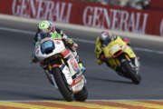  IL TEAM FEDERAL OIL GRESINI MOTO2 PROTAGONISTA A VALENCIA: SIMEON QUINTO, BALDASSARRI DECIMO