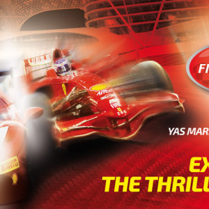 Kessel Racing ad Abu Dhabi per le Finali Mondiali del Ferrari Challenge.