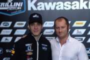 Santiago Barragan con il Grillini Racing Team
