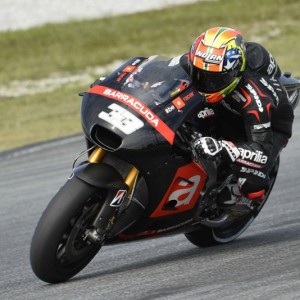 Aprilia conclude i primi tre giorni di test 2015