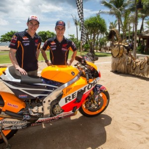 Repsol Honda svela la livrea 2015 a Bali