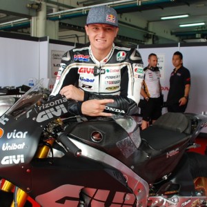 Miller in visita al test di Valencia