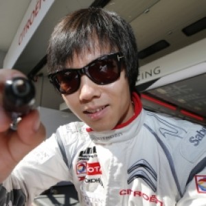Ma Qing Hua con la Citroën per la stagione 2015