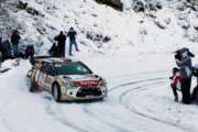 Neige et glace pour les DS 3 WRC