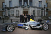 Formula E car makes first public appearance in London ePrix venue