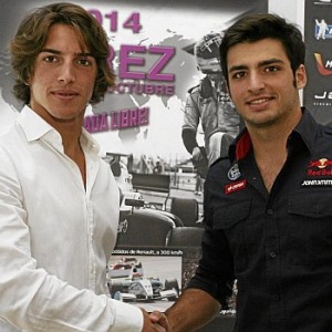 Former Euroformula contenders Sainz jr and Merhi make F.1 debut