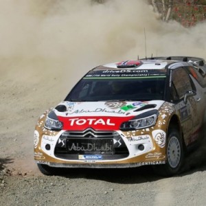 Mads Østberg sur le podium provisoire au Mexique