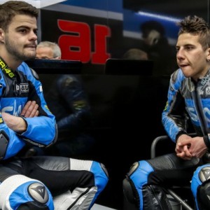 Fenati e Migno costretti ai box dal maltempo