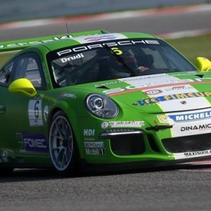 Mattia Drudi nel Porsche Carrera Cup Italia