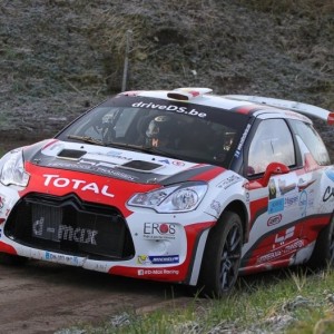32° RALLYE DE WALLONIE - Tre Citroën al via: Cédric Cherain, Bertrand Grooten e David Bonjean