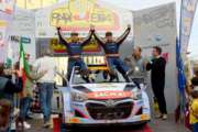 Corrado Fontana vince il 2° Rallye Elba, 1ª gara dell’IRC 2015 a bordo della Hyundai i20 WRC.