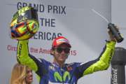 Rossi: “Lo pneumatico anteriore si è distrutto”