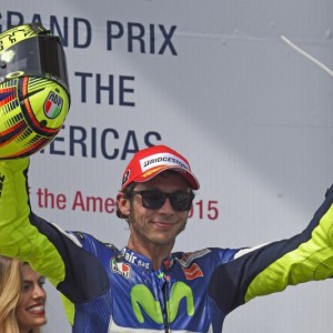 Rossi: “Lo pneumatico anteriore si è distrutto”