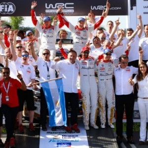 Doublé des DS 3 WRC en Argentine !