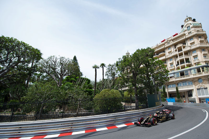 Romain Grosjean (FRA) Lotus F1 E23. Monaco Grand Prix, Saturday 23rd May 2015. Monte Carlo, Monaco.