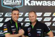 Niccolò Canepa con il Team Grillini