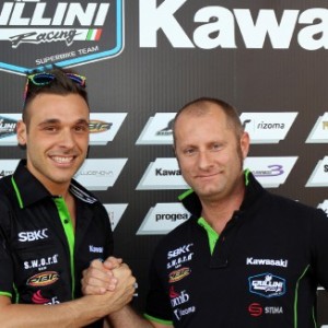 Niccolò Canepa con il Team Grillini