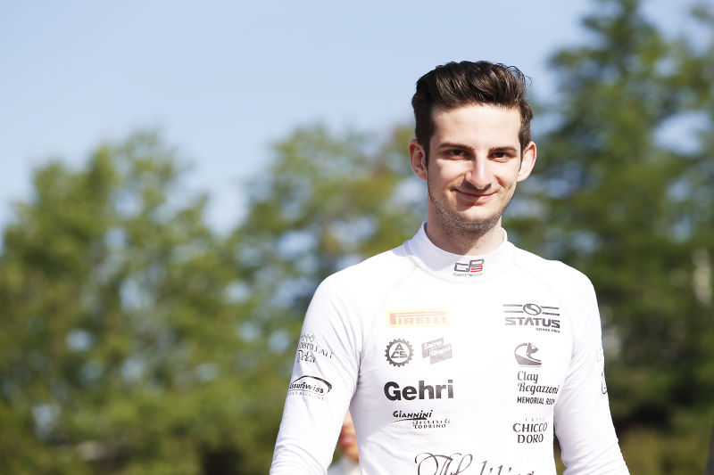 2015 GP3 Series Round 1. Circuit de Catalunya, Barcelona, Spain. Saturday 9 May 2015. Alex Fontana (SUI, Status Grand Prix). Photo: Zak Mauger/GP3 Series Media Service. ref: Digital Image _L0U3900