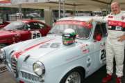 EUGENIO MOSCA CON LA GIULIETTA TI 1300 ALLA 62^ COPPA INTERUROPA