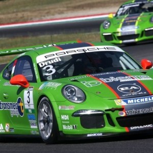 A SPA-FRANCORCHAMPS DINAMIC SCHIERA DRUDI, DE GIACOMI E BIAGI NELLA PORSCHE CARRERA CUP