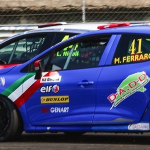 A MISANO FERRARO E DE MATTEO TRA I MIGLIORI DIECI NELLE QUALIFICHE DELLA CLIO CUP ITALIA