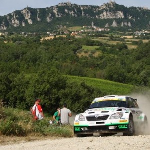 IN VIALE CECCARINI A RICCIONE LA PRESENTAZIONE DEGLI EQUIPAGGI DEL 43° SAN MARINO RALLY