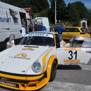 AUTORLANDO SPORT AL 10° RALLY DUE VALLE HISTORIC CO N DELLADIO-BAZZANELLI SU PORSCHE 911 GRUPPO 4.