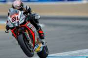 Buona la prima per Torres a Laguna Seca