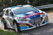 IL 51° RALLY DEL FRIULI VENEZIA GIULIA HA PRESO IL VIA: ANDREUCCI-ANDREUSSI (PEUGEOT 208 T16 R5) AL COMANDO