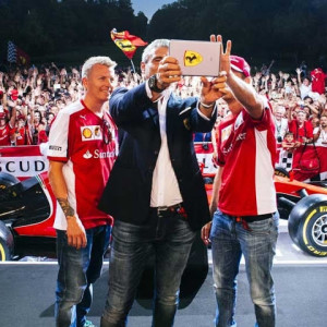 La Scuderia Ferrari ha incontrato i suoi tifosi alla Villa Reale di Monza