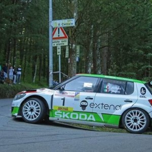 LUCA ARTINO AL RALLY DI REGGELLO: RIMANDATA LA FESTA PER IL TITOLO “DI ZONA”