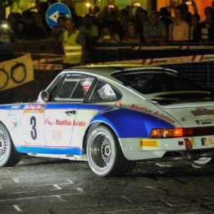 Guagliardo-Granata (Porsche 911 SC) al comando del XXVII Rallye Elba Storico