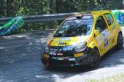 Il ticinese Kim Daldini al via del Rally Race