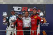 Gené claims victory in the second race after a solo flight